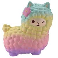 2 stuks squeeze speelgoed druk verminderen mini dierlijke kat dragen Slow Rising Kids gift grootte: 12 * 11.5 * 7