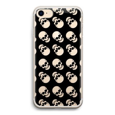 Musketon Skulls: iPhone 7 Transparant Hoesje