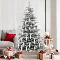 Kerstboomdecoratie 40 pcs Zilver