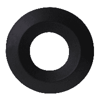 Afdekring geschikt voor Venezia LED Inbouwspots - Magnetisch systeem - IP20 voor binnen - Zwart