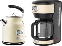Westinghouse Retro waterkoker + filter-koffiezetapparaat - koffiefilter - wit