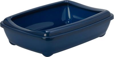 Moderna plastic kattenbak met rand 50 cm blueberry - Gebr de boon