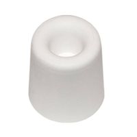 QlinQ Deurbuffer - deurstopper - wit - rubber - 30 x 25 mm - Deurstoppers - thumbnail