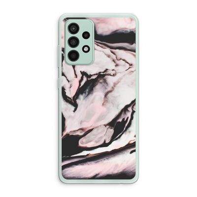 Roze stroom: Samsung Galaxy A52s 5G Transparant Hoesje