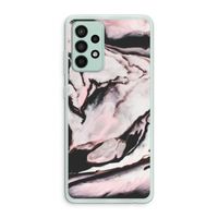 Roze stroom: Samsung Galaxy A52s 5G Transparant Hoesje