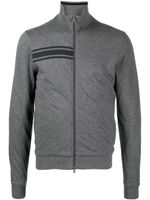 Gucci sweat en coton à patch logo - Gris