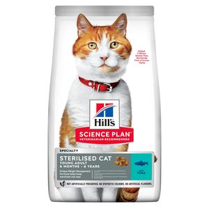 Hill's Science Plan - Feline Young Adult - Sterilised - Tuna - 7 kg