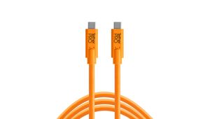 Tether Tools CUC10-ORG USB-kabel 3 m USB 3.2 Gen 1 (3.1 Gen 1) USB C Oranje