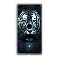 Darkness Tiger: Sony Xperia XZ2 Transparant Hoesje - thumbnail