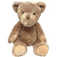 Pluche knuffel dieren teddy beer bruin 39 cm   -