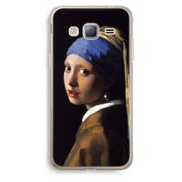 The Pearl Earring: Samsung Galaxy J3 (2016) Transparant Hoesje
