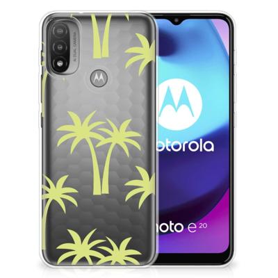 Motorola Moto E20 | E40 | TPU Case | Palmtrees