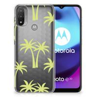 Motorola Moto E20 | E40 | TPU Case | Palmtrees