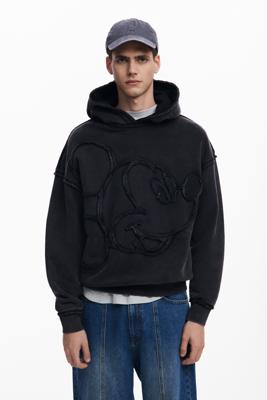 Mickey Mouse™ patch sweatshirt - BLACK - S