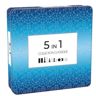 Houten Spellen 5-in-1