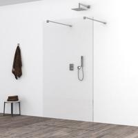 Wiesbaden Slim Inloopdouche 75x200 cm - Nano Coating Veiligheidsglas
