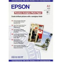 Epson Premium Semigloss Photo Paper, DIN A3, 251g/m², 20 Vel - thumbnail