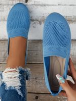 Women's Breathable Mesh Fabric Flat Shoes - thumbnail