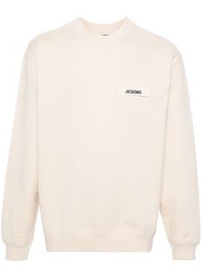 Jacquemus haut Le Sweatshirt Gros Grain en coton - Tons neutres