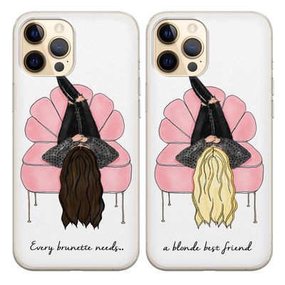 Best friends siliconen hoesjes - Relaxing BFF