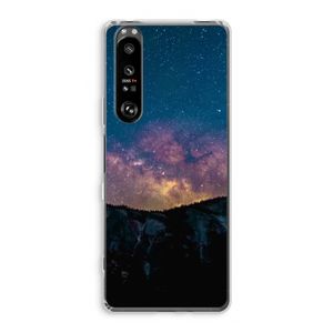 Travel to space: Sony Xperia 1 III Transparant Hoesje