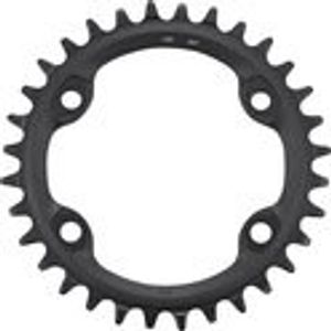 Shimano blad 34t 4-arm 96 zwart narrow wide alu a-symmetric
