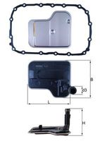 Hydraulische filter, automatische transmissie HX240D - thumbnail