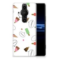 Sony Xperia Pro-I | Siliconen Case | IJsjes