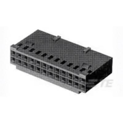 TE Connectivity 2-87631-5 Female header, inbouw (standaard) Inhoud: 1 stuk(s) Package
