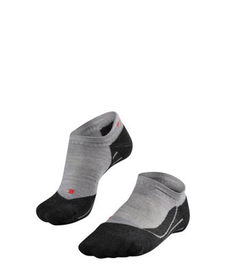 Falke TK5 Wander Invisible Footies Wandelsok Heren Light Grey 44-45
