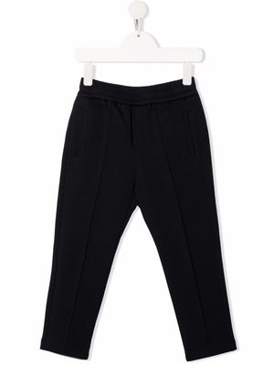 Emporio Armani Kids pantalon de jogging slim - Bleu