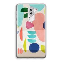 Bold Rounded Shapes: Honor 6X Transparant Hoesje Bold Rounded Shapes: Honor 6X Transparant Hoesje