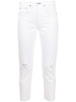 rag & bone jean Rosa à taille mi-haute - Blanc