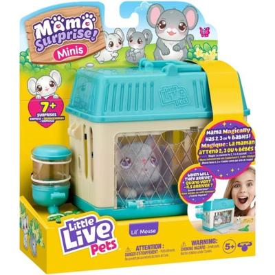 Mama Surprise kleine muis knuffels - Kleine levende huisdieren - Elandenspeelgoed
