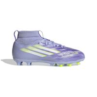 adidas F50 Sparkfusion League Gras / Kunstgras Voetbalschoenen (MG) Kids Paars Geel