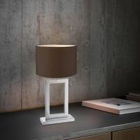 Home sweet home jong square tafellamp ↕ 40 cm chroom
