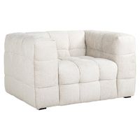 Richmond Fauteuil Merrol Chenille - Crème - thumbnail