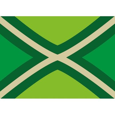 20x Achterhoekse vlag stickers 7.5 x 10 cm