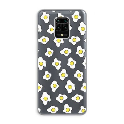 Spiegeleitjes: Xiaomi Redmi Note 9 Pro Transparant Hoesje