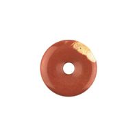 Donut Jaspis Rood (40 mm)