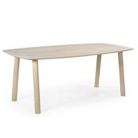 Eettafel Leone Naturel 200cm Deens Ovaal - Giga Meubel