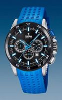 Horlogeband Festina F20353-7 Silicoon Blauw 22mm