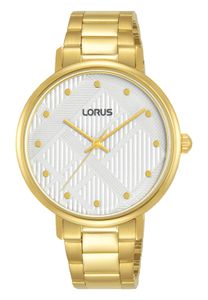 Lorus RG298UX9 Horloge staal goudkleurig-wit 36 mm