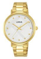 Lorus RG298UX9 Horloge staal goudkleurig-wit 36 mm - thumbnail