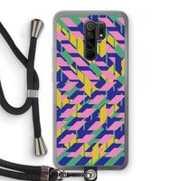 Skew Blush 1: Xiaomi Redmi 9 Transparant Hoesje met koord