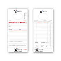 Avalon reparatiekaarten. 250 stuks, ongenummerd Avalon reparatiekaarten. 250 stuks, ongenummerd