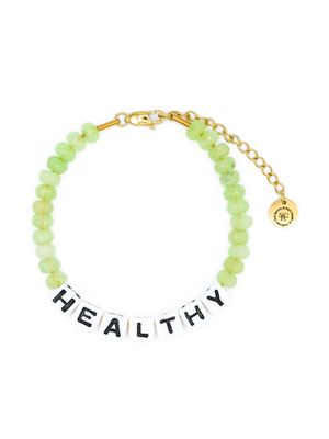 Sporty & Rich bracelet Healthy à perles - Vert