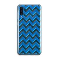 Onderbroken lijn: Samsung Galaxy A50 Transparant Hoesje