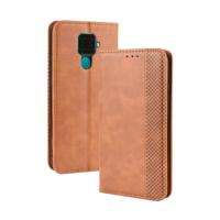 Magnetische Buckle retro Crazy Horse textuur horizontale Flip lederen case voor Huawei Nova 5i Pro/mate 30 lite met houder & kaartsleuven & fotolijst