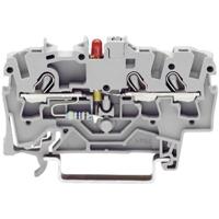 WAGO 2002-1321/1000-413 LED-klem 5.20 mm Spanveer Toewijzing: L Grijs 1 stuk(s)